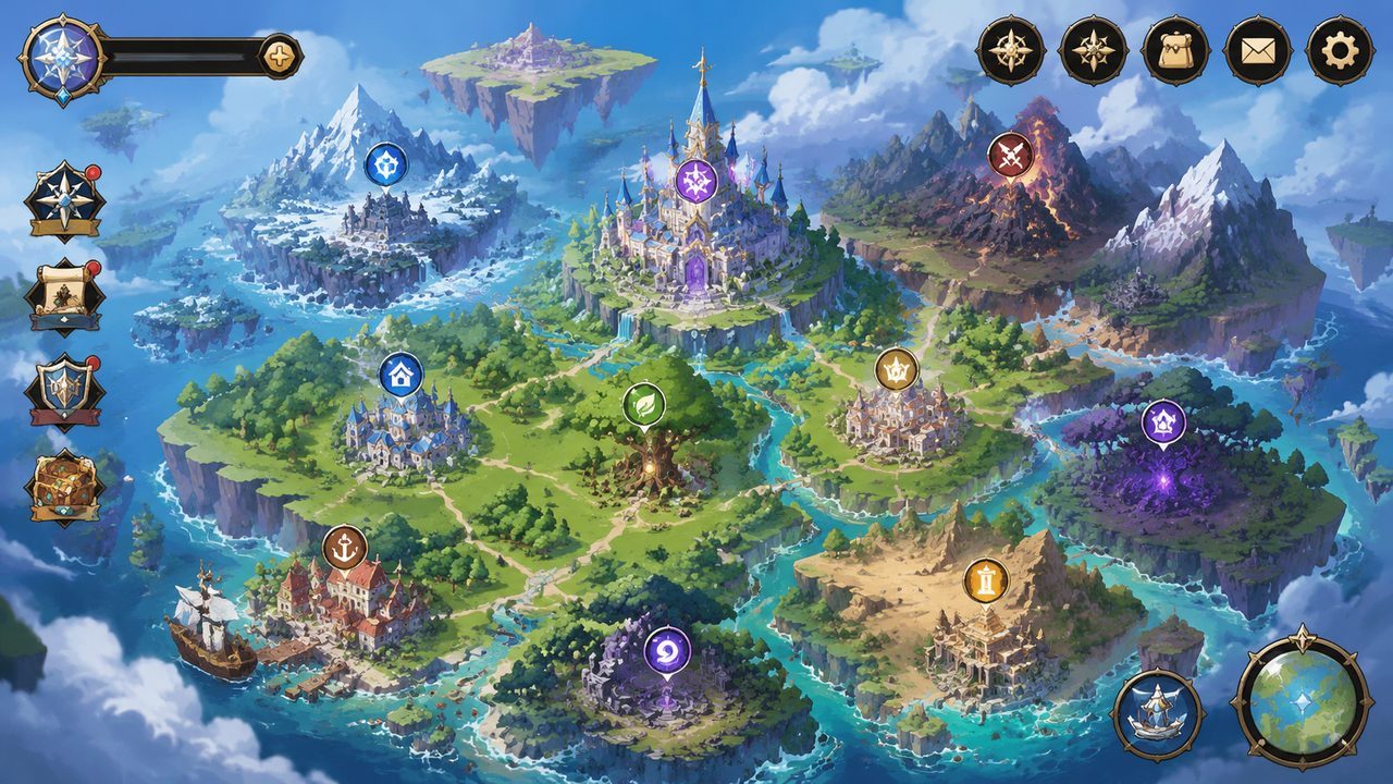 魔法师露娜 任务流程 展示图 1