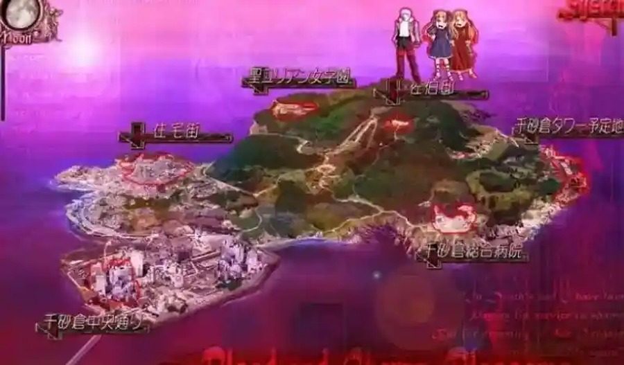 献给支配者的狂死曲 角色路线 场景图 5